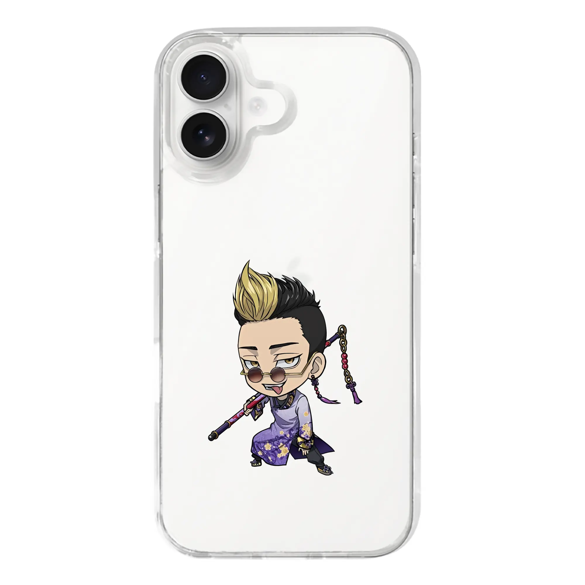 東京リベンジャーズ グッズ,半間修二 - iPhone 17シリーズ 透明スマホケース – 薄型・耐衝撃・精密フィット保護カバー